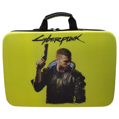 کیف کنسول بازی PS5 Slim طرح Cyberpunk 2077 کد 3
