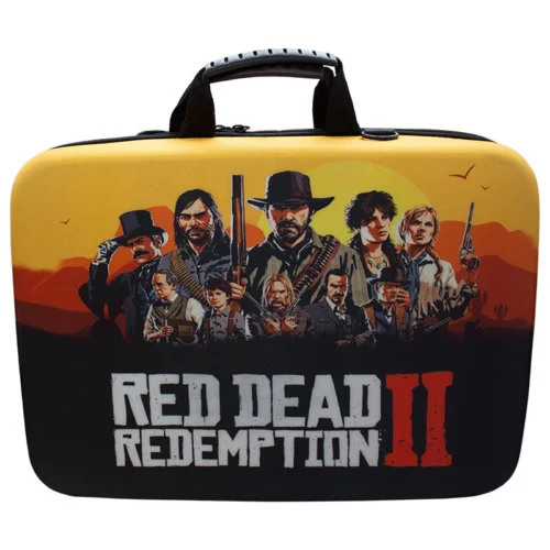 کیف کنسول بازی PS5 Slim طرح Red Dead Redemption 2 کد 8