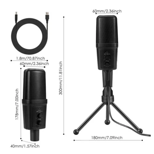 میکروفون رومیزی کندانسور Yanmai SF-970