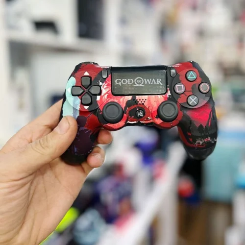 دسته بازی بی سیم SONY PlayStation 4 DualShock 4 طرح God Of War 3