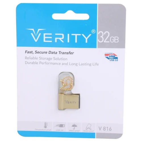فلش مموری وریتی Verity V816 USB3.0 ظرفیت 32 گیگابایت