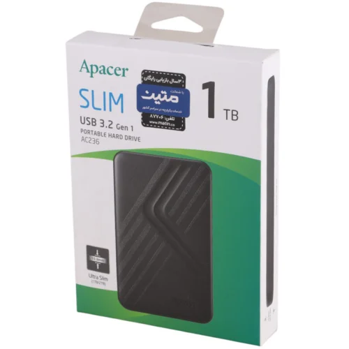 هارد اکسترنال اپیسر Apacer AC236 1TB