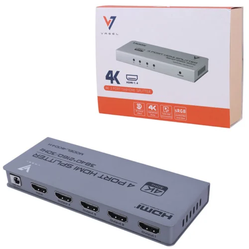 اسپلیتر 4 پورت HDMI واصل VSL-4K104-H