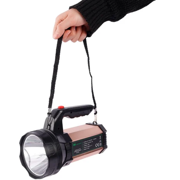 چراغ قوه شارژی DP.LED Light DP-7313 پک ضعیف