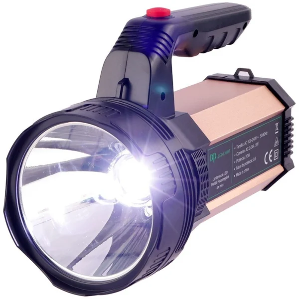 چراغ قوه شارژی DP.LED Light DP-7313 پک ضعیف