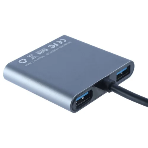 هاب 4 پورت Type-C ایکس او XO-HUB012B