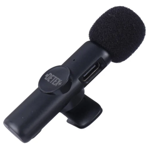 میکروفون یقه ای بی سیم دوتایی دیتکس پلاس DMW34-MIC Type-C