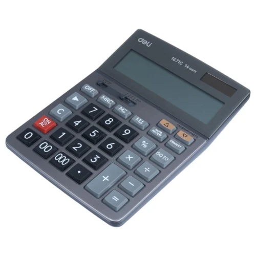 ماشین حساب دلی Deli 1671C - تصویر 3