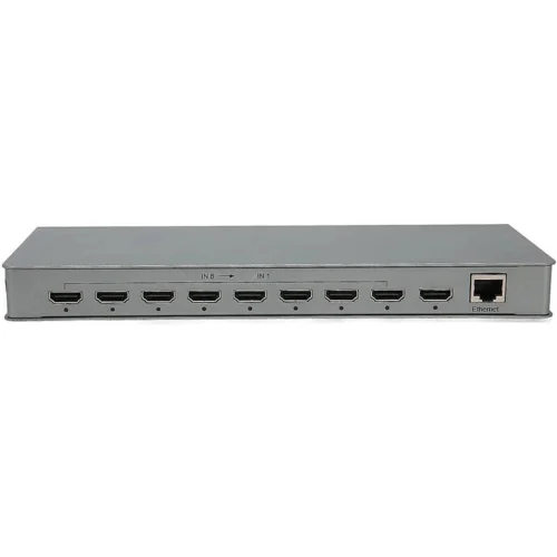 سوییچ کواد 8 پورت HDMI کی نت K-S628 + ریموت کنترل