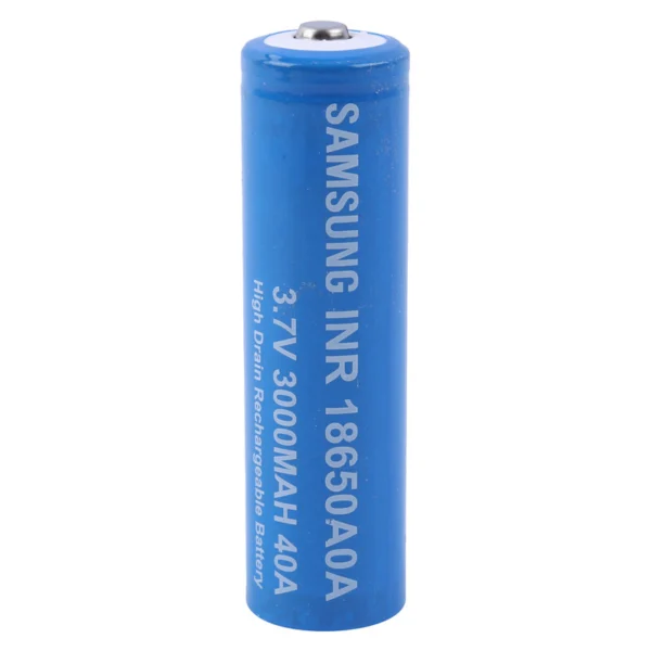 باتری لیتیومی شارژی Samsung 18650 3000mAh بسته 2 عددی کد 1