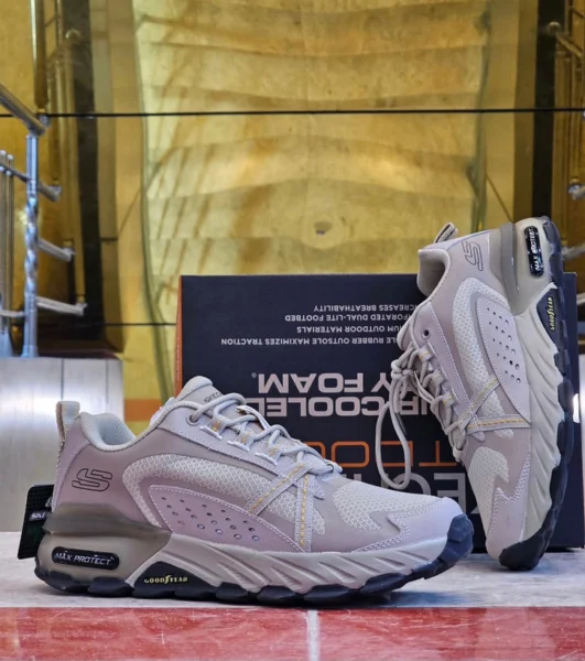 کفش اسکچرز اوتودور Max Protect Goodyear مسترکوالیتی ویتنام سایز ۴۰ تا ۴۵ فروش عمده و تک