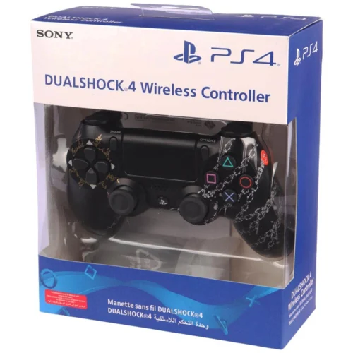 دسته بازی بی سیم SONY PlayStation 4 DualShock 4 High Copy طرح Chains