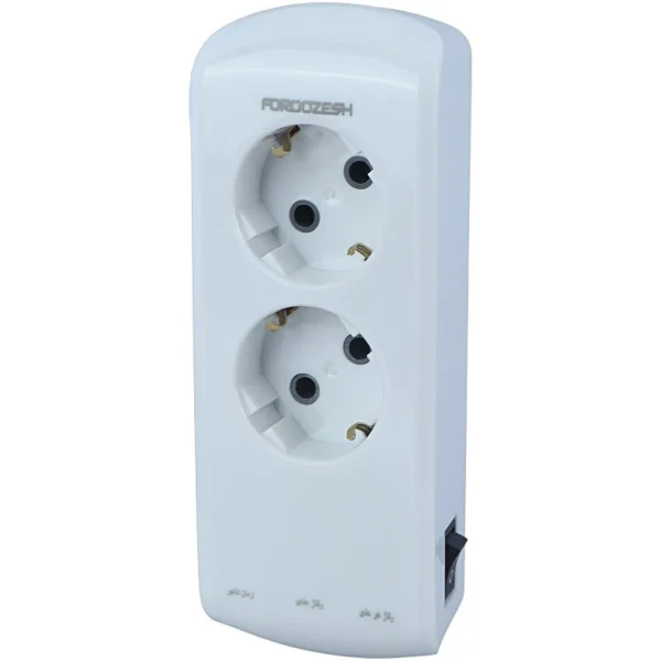 محافظ برق لباسشویی و ظرفشویی دیجیتال 2 خانه ارت دار فروزش Lotus LT200DW
