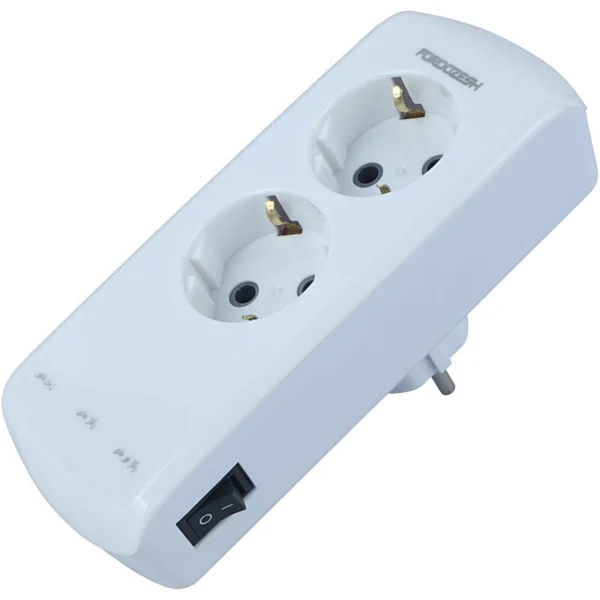 محافظ برق لباسشویی و ظرفشویی دیجیتال 2 خانه ارت دار فروزش Lotus LT200DW