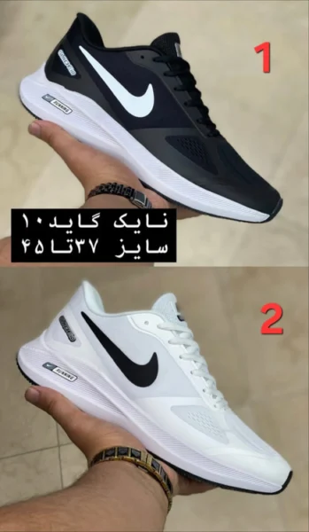 کتونی زنانه و مردانه رانینگ گاید guide 10 تولید ویتنام وارداتی سایز ۳۷ تا ۴۵ nike guide 10