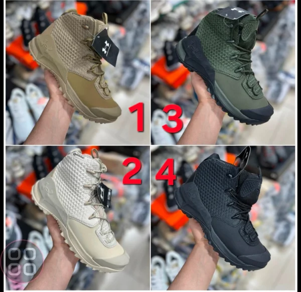 کفش ویتنامی گورتکس آندرارمور بوت وارداتی ویتنام فروش بصورت عمده و تک سایز ۴۰ تا ۴۵ under armour infil hike