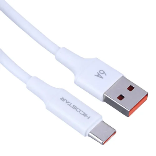 کابل تایپ سی فست شارژ 120 وات هایکو استار 185C طول 1 متر