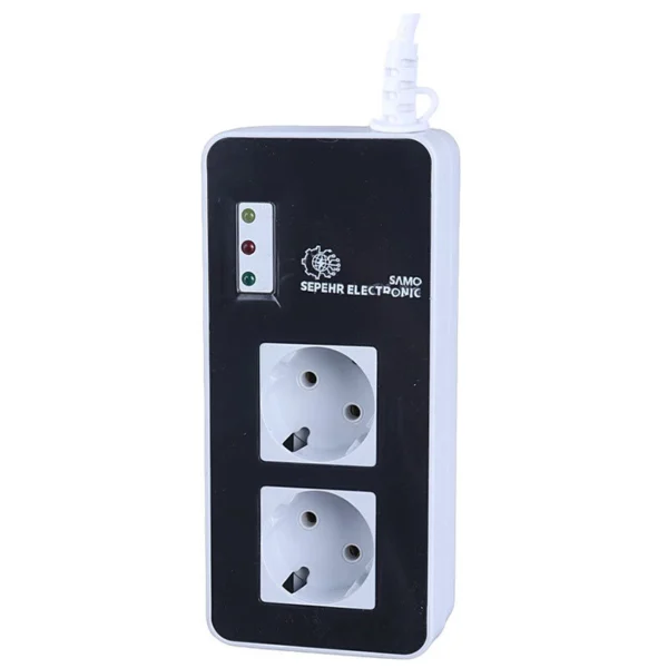محافظ برق یخچال و فریزر 2 خانه سامو سپهر الکترونیک SSE 100 با کابل 1.8 متری