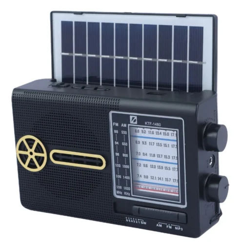 رادیو اسپیکر بلوتوثی خورشیدی کی برود KTF-1480