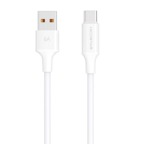 کابل تایپ سی فست شارژ 120 وات هایکو استار 185C طول 1 متر