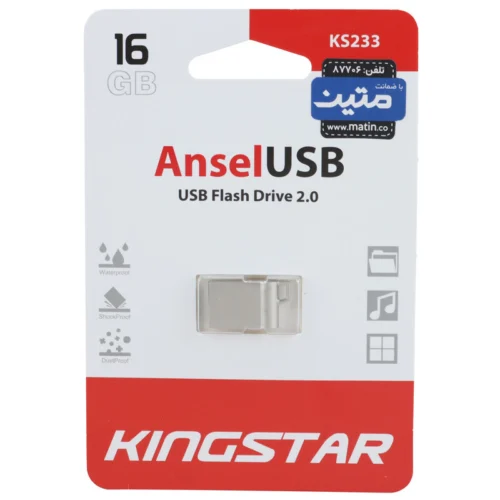 فلش 16 گیگ کینگ استار KingStar Ansel KS233