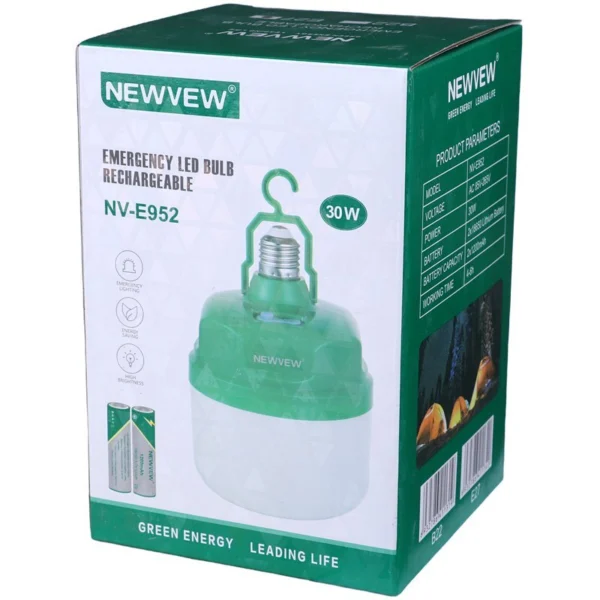 لامپ شارژی 30 وات Newvew NV-E952