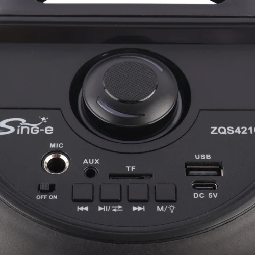 اسپیکر بلوتوثی سینگ ای ZQS42106 + میکروفون و ریموت کنترل تعمیری
