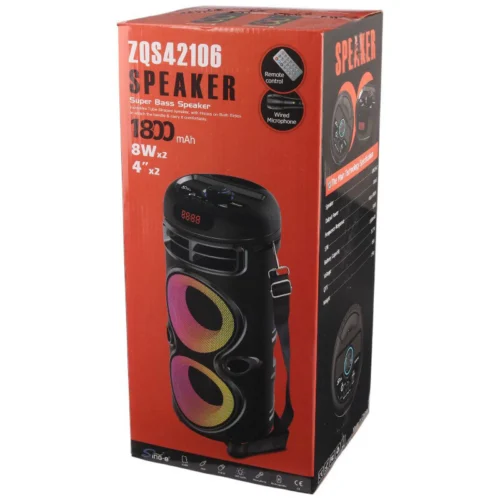 اسپیکر بلوتوثی سینگ ای ZQS42106 + میکروفون و ریموت کنترل تعمیری