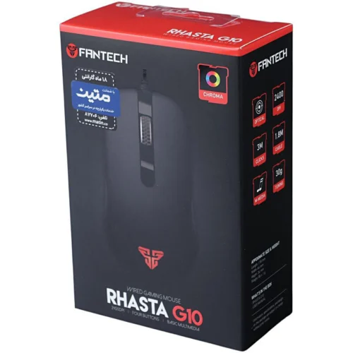 موس گیمینگ فنتک Rhasta G10