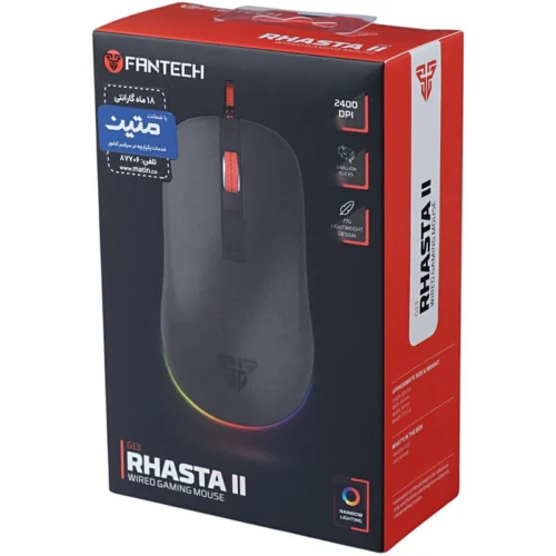 موس گیمینگ فنتک Rhasta II G13 با سیم