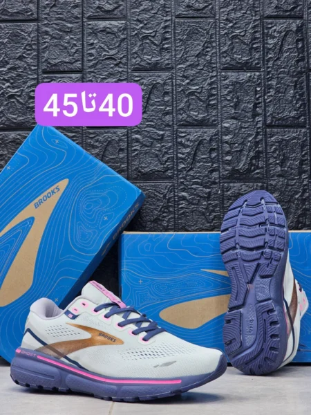کتونی بروکس گاست ۱۵ ویتنامی سایز ۴۰ تا ۴۵ Brooks Ghost 15