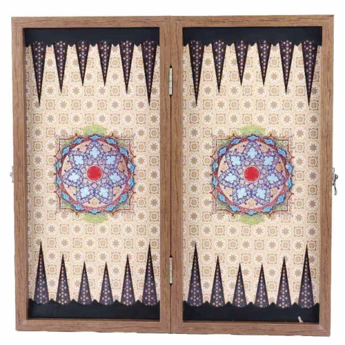 تخته شطرنج چوبی MDF طرح باستانی
