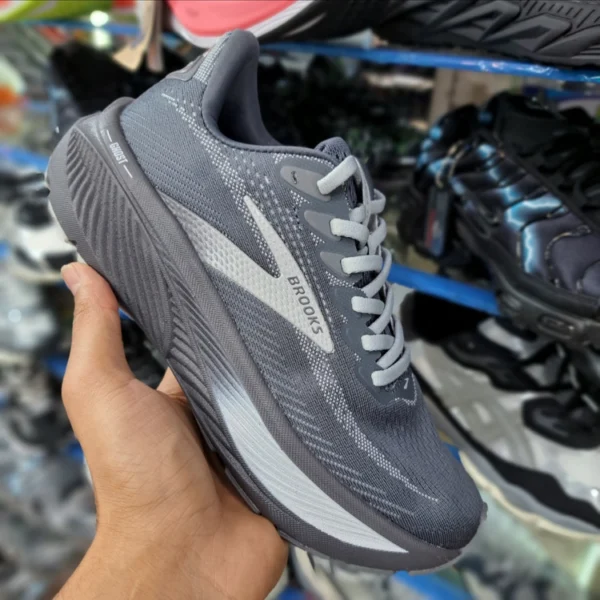 کتونی بروکس گاست ۱۷ Brooks Ghost 17 طوسی سایزبندی 40 تا 45 ساخت ویتنام