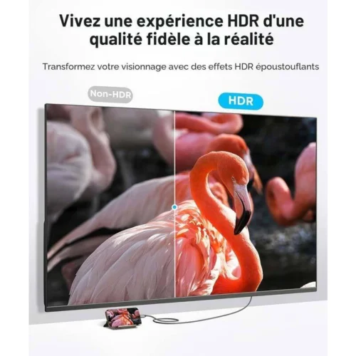 کابل تبدیل Type-C به HDMI انکر A87E0H12 طول 1.8 متر