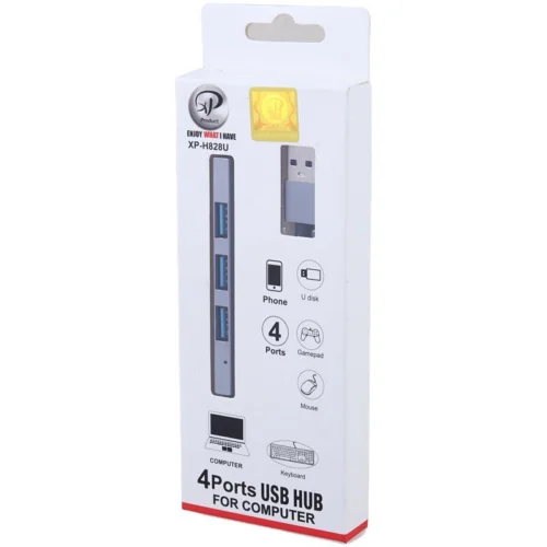 هاب 4 پورت USB 3.0 ایکس پی پروداکت XP-H828U