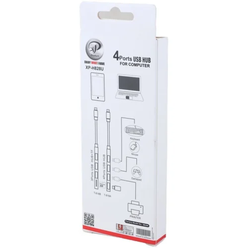 هاب 4 پورت USB 3.0 ایکس پی پروداکت XP-H828U