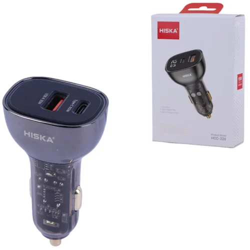 شارژر فندکی 95 وات هیسکا HCC-326