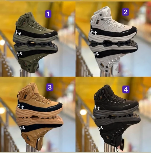 بوت مسترکوالیتی اندرارمور گورتکس ساخت ویتنام سایز ۴۰ الی ۴۵ Under Armour Hiking Boots