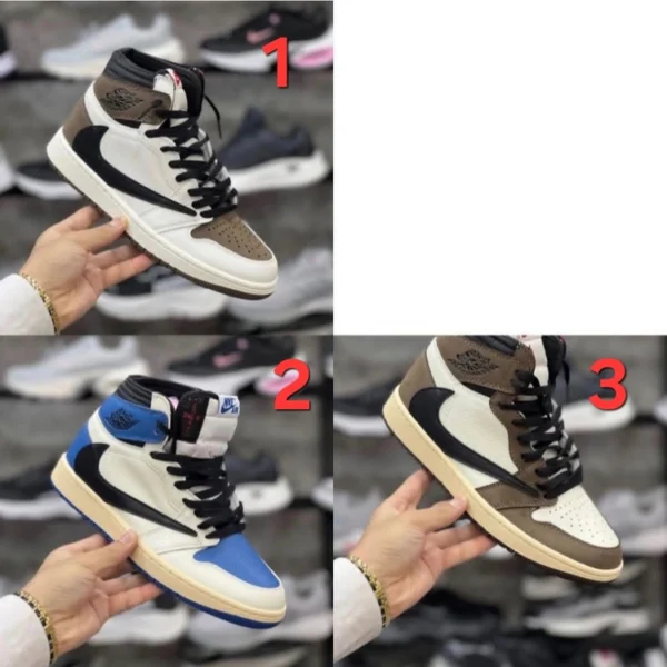 کتونی مردانه نایک ایر جردن وان ساخت ویتنام سایز ۴۰ تا ۴۵ Nike Air Jordan 1 Low Vietnam