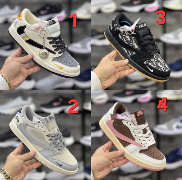کتونی نایک ایر جردن وان Nike Air Jordan 1 ساخت ویتنام سایزبندی۳۷ الی ۴۵