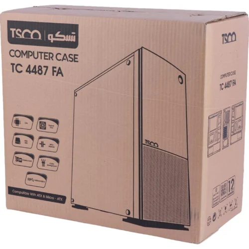 کیس کامپیوتر تسکو TC 4487FA