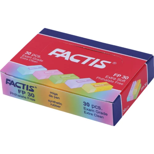 پاک کن رنگی فکتیس FP 30 بسته 30 عددی