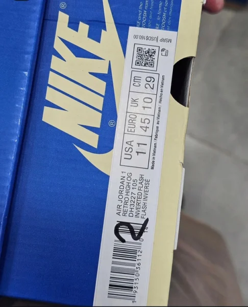 نایک ایر جردن وان کتونی مردانه مستر A وارداتی ویتنام سایز ۴۰ تا ۴۵ فروش بصورت عمده و تک Nike Air Jordan 1 Low Vietnam