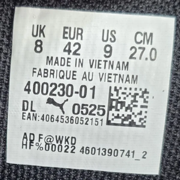 کفش ورزشی پوما ترینیتی 2 puma trinity 2 وارداتی ویتنام کیفیت مستر 400230_01 سایز ۴۰ الی ۴۵