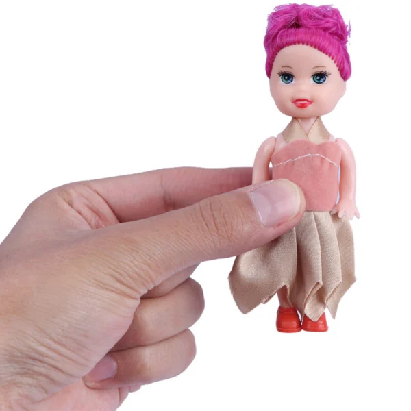 عروسک دختر کوچک سلفونی کد 101668 بسته 4 عددی - تصویر 7