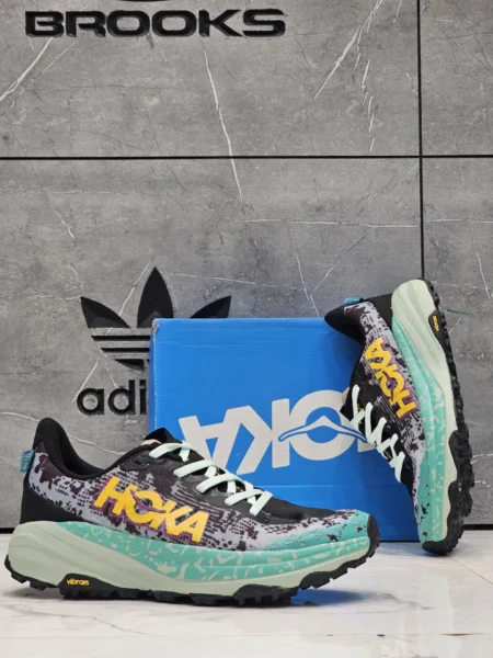 کتونی تریل هوکا اسپیدگوت 6 مسترکوالیتی سایز ۴۰ الی ۴۵ ساخت ویتنام HOKA Speedgoat 6