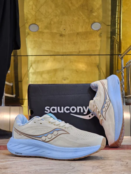 کتونی رانینگ و پیاده روی ساکونی راید ۱۸ مسترکوالیتی سایز 40 الی 45 ساخت ویتنام Saucony Ride 18