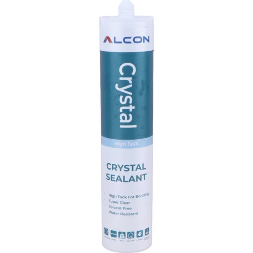 چسب سیلیکونی آلکون Crystal حجم 300 میلی لیتر