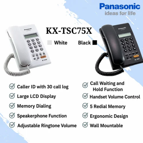 تلفن رومیزی پاناسونیک KX-TSC75X