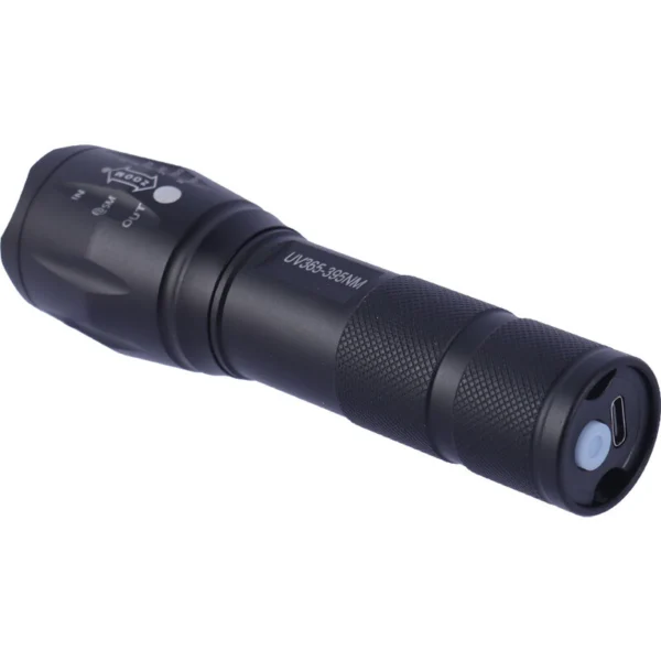 چراغ قوه شارژی UV365-395NM